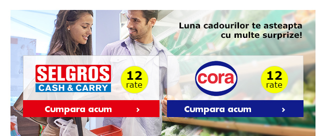 Luna cadourilor te asteapta cu multe surprize!